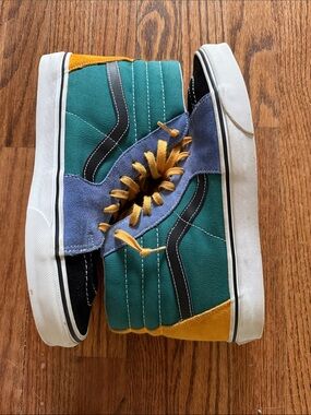 Vans - Black, Green, Blue